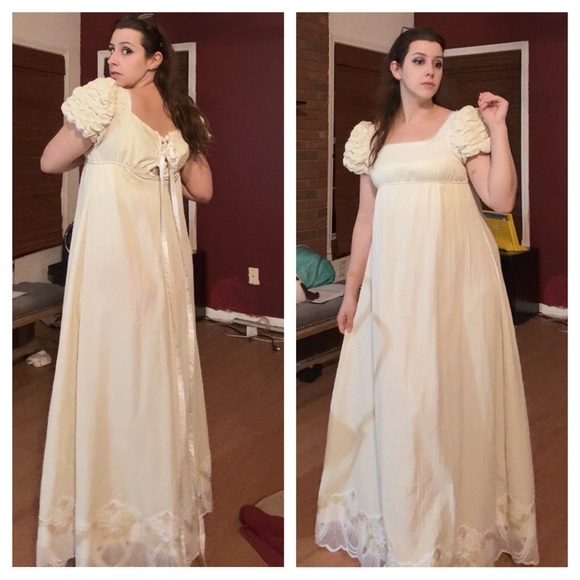 Ivory Bridgerton maxi dress - Picture 1 of 7